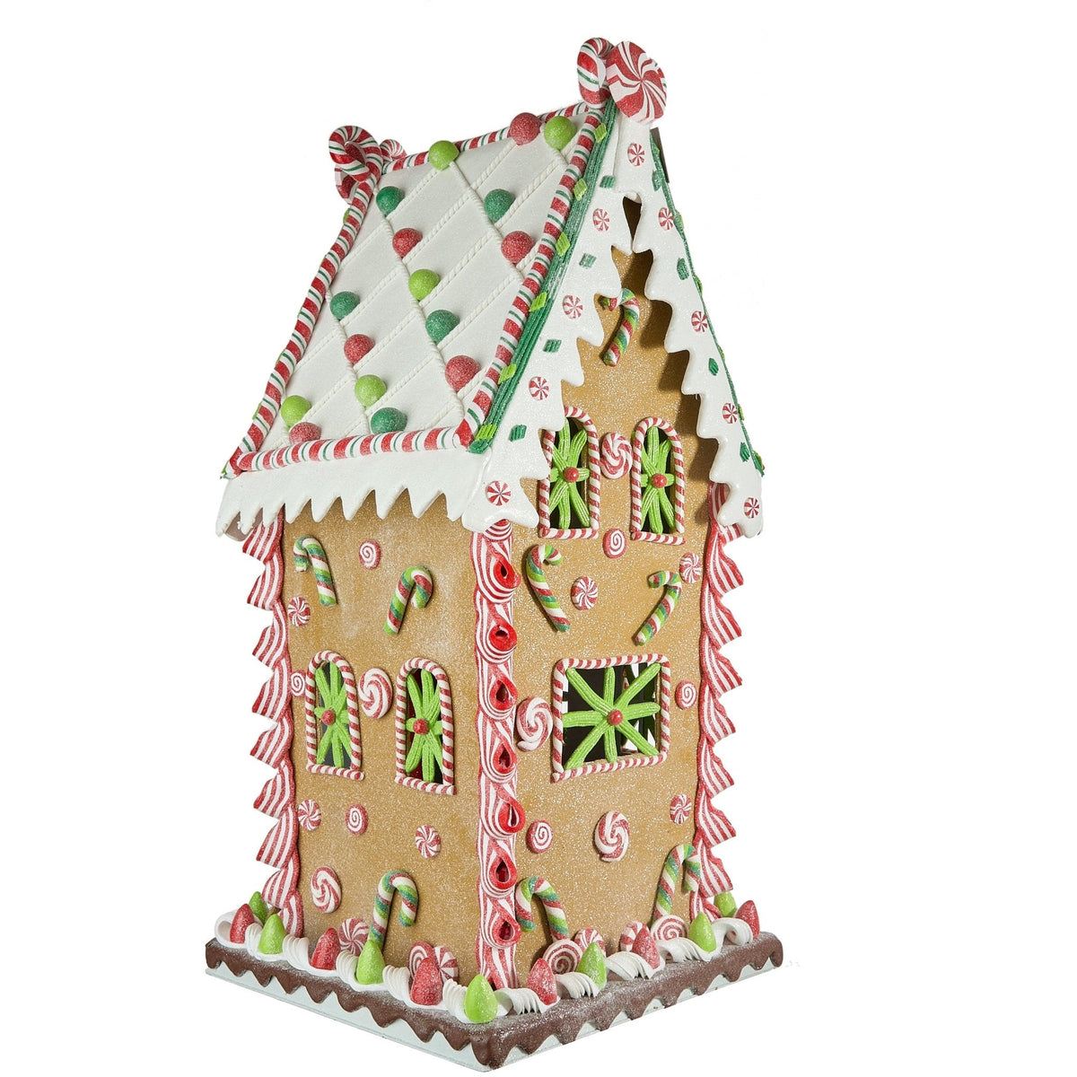 Traditional Gingerbread House Tabletop - 27"